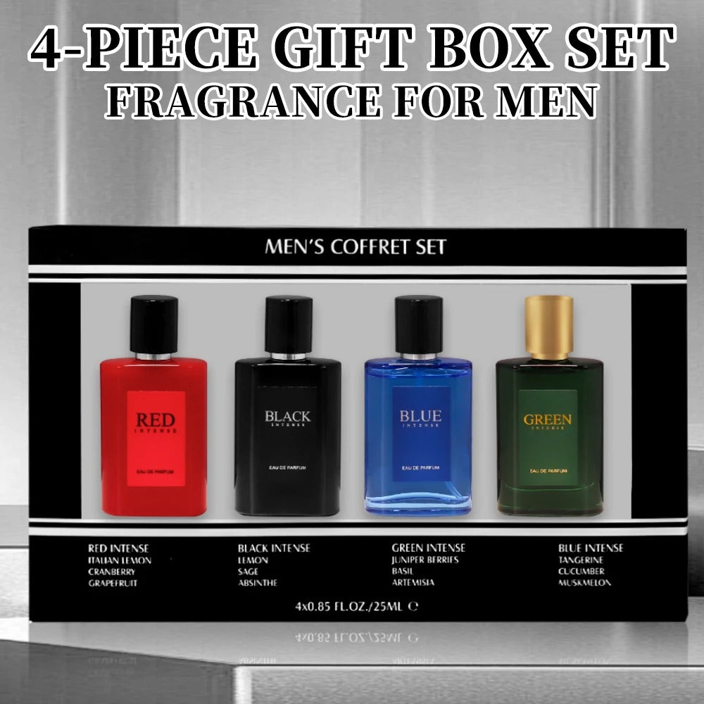 The Definitive Gentleman's Holiday Collection: 4-Piece Cologne Discovery Set