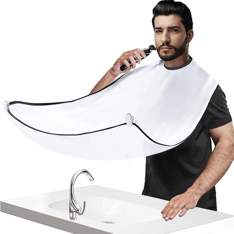 The "Mess-Muffler" Beard Trimming Apron: The Marriage Saver Kit