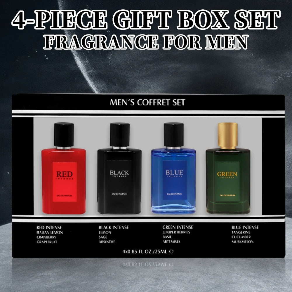The Definitive Gentleman's Holiday Collection: 4-Piece Cologne Discovery Set