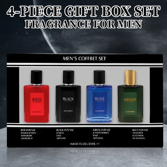 The Definitive Gentleman's Holiday Collection: 4-Piece Cologne Discovery Set