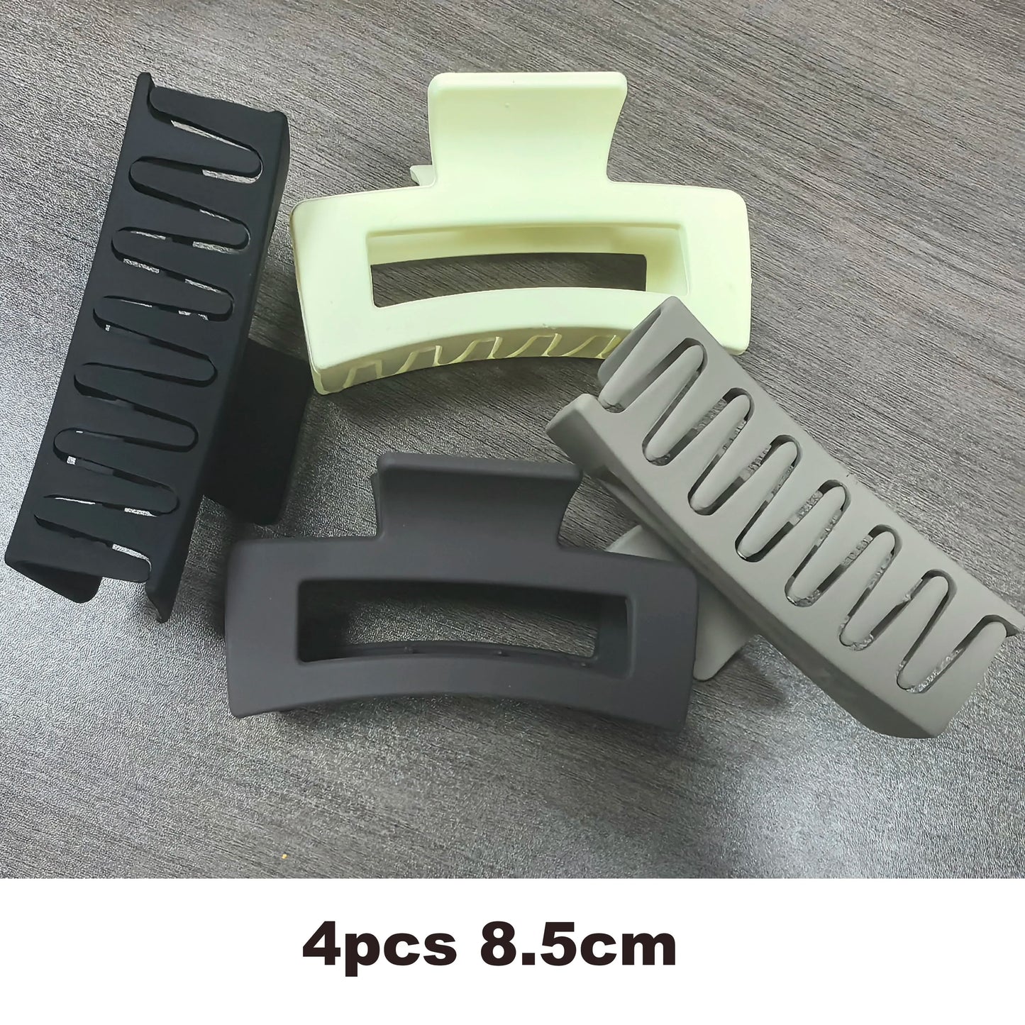 The Extra-Hold Jumbo Claw Clip 4-Piece Set: Your Thick Hair Solution