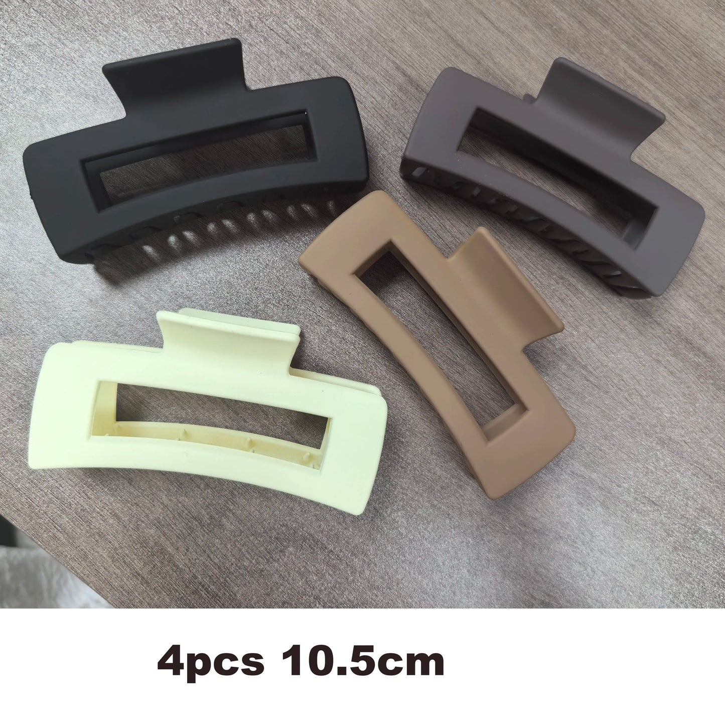 The Extra-Hold Jumbo Claw Clip 4-Piece Set: Your Thick Hair Solution