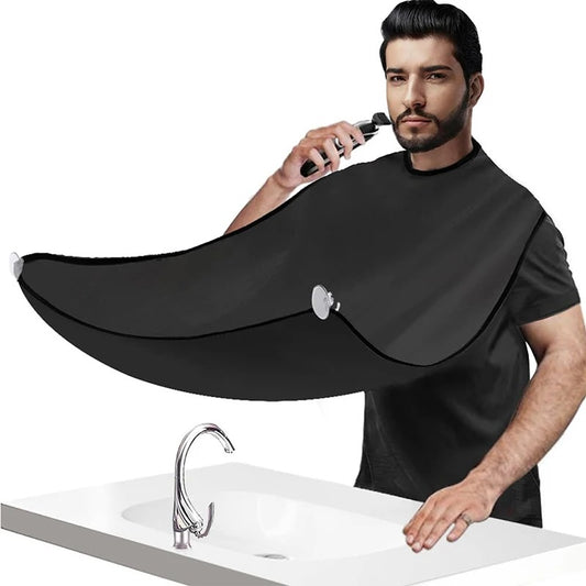 The "Mess-Muffler" Beard Trimming Apron: The Marriage Saver Kit