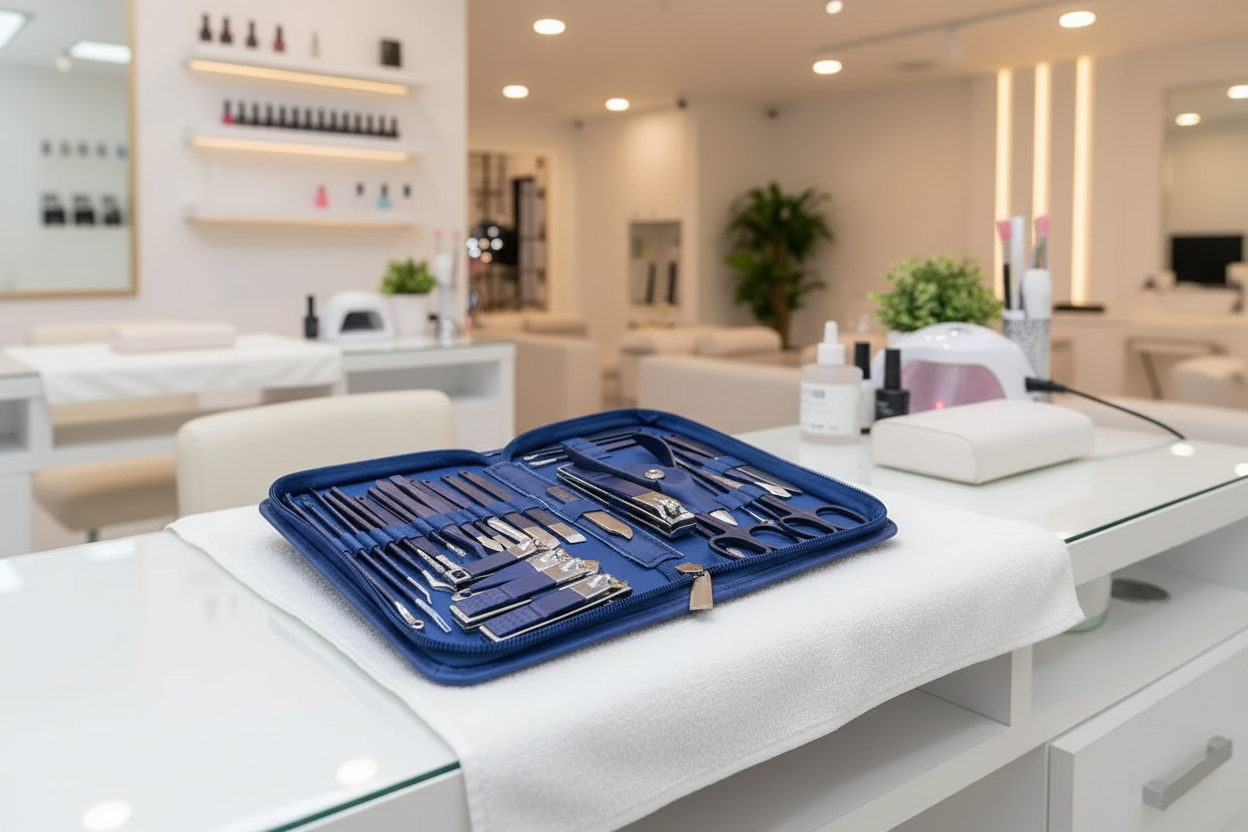 30-Piece Manicure & Grooming Set in salon