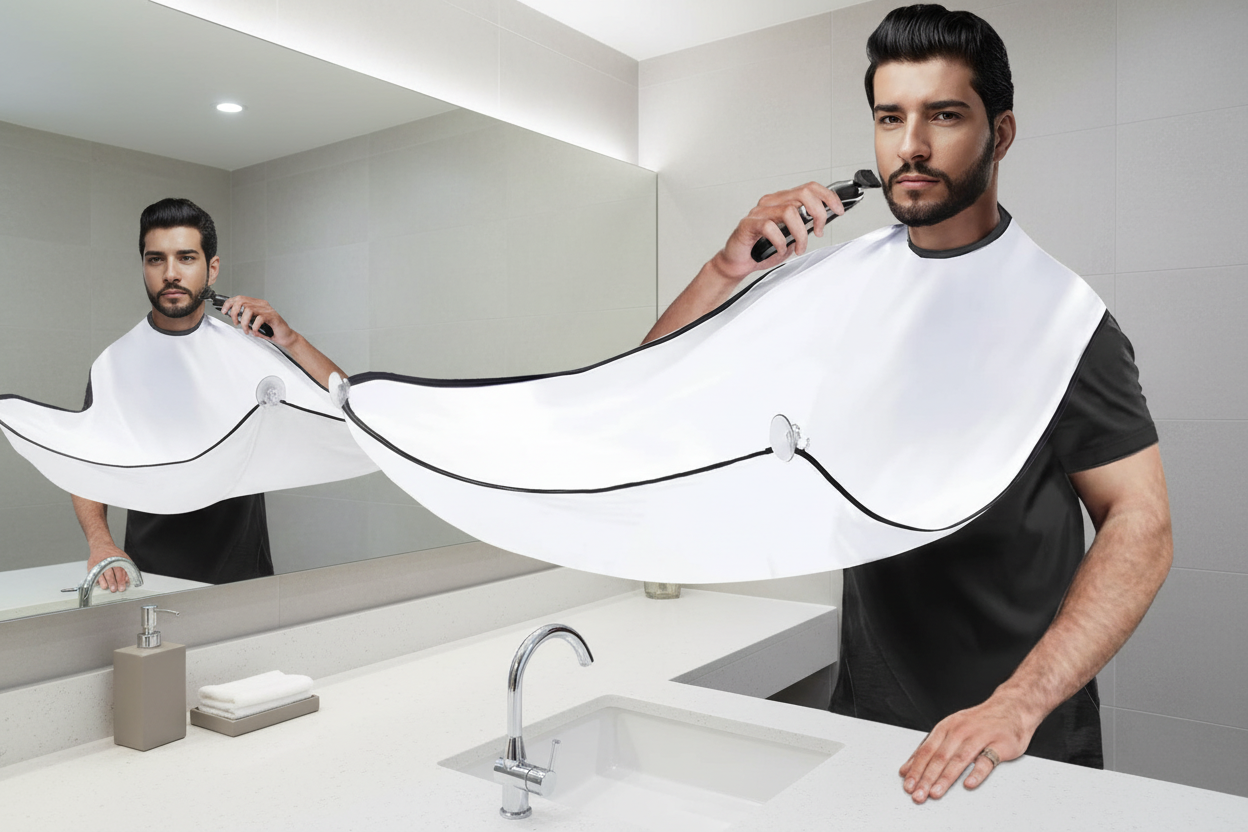 Mess-Muffler with enhanced bathroom background